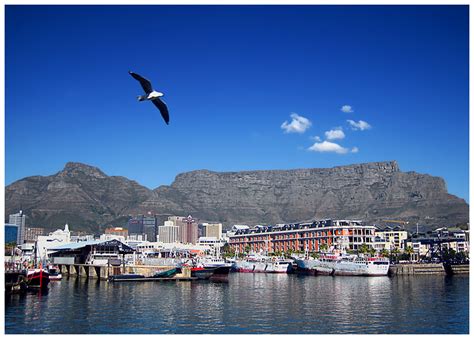 Postcard Cape Town Harbour South Africa By Tygerr Dpchallenge