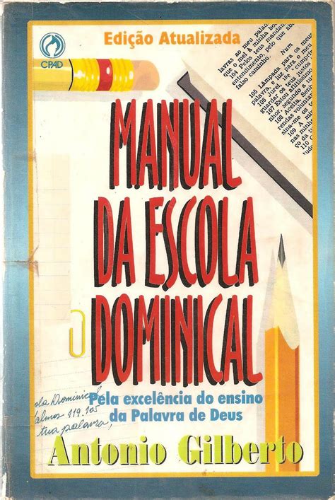 Biblioteca Ebenézer Maruim SE Brasil MANUAL DA ESCOLA DOMINICAL