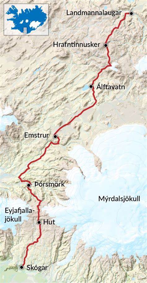 The Famous Laugavegur Trek Icelandic Mountain Guides