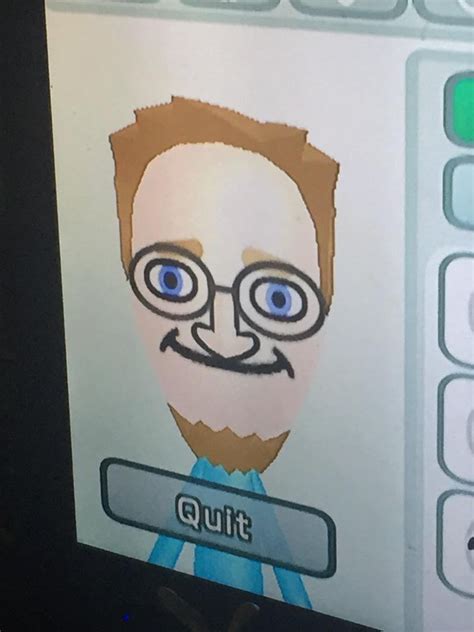 I Was At My Friends House Making A Mii For Me Kind Of An Artist
