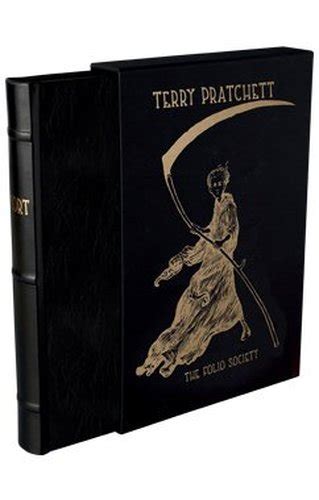 terry pratchett mort signed remarqued leatherbound limited first edition