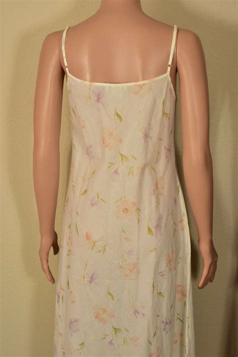Jones New York Cotton Gown Small Ebay