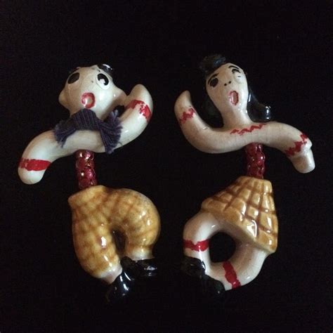 Cute Jitterbugging Dancing Couple Pins From A Connoisseurs Collection