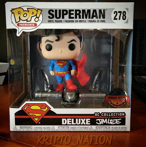 Jim Lee Superman Pop Definitely The Best Superman Pop Out There R