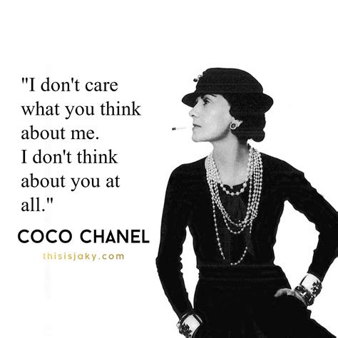 Coco Channel Quotes Inspiration