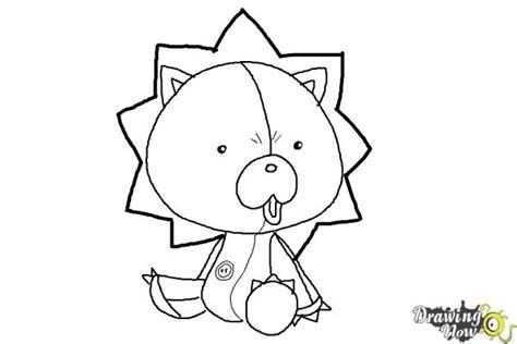 How To Draw Chibi Kon From Bleach Drawingnow