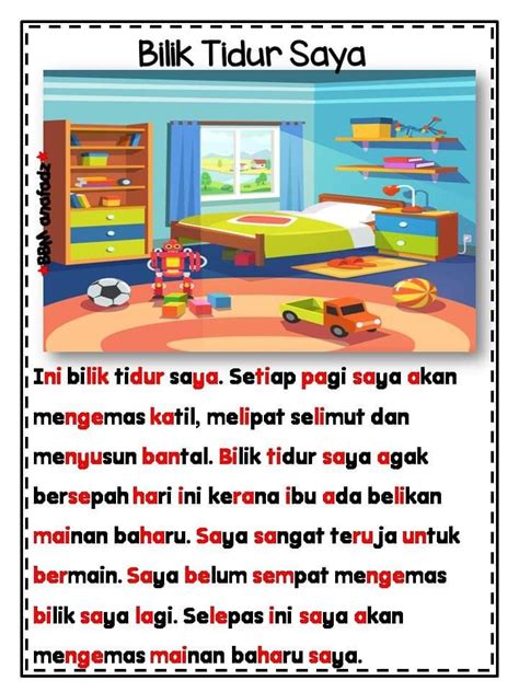 Bahan Bacaan Bahasa Melayu Tahun Share E Learning Resources