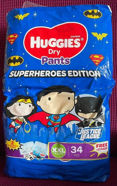 Xxl Huggies Dry Pants Superhero Diaper Pack Babies And Kids Bathing