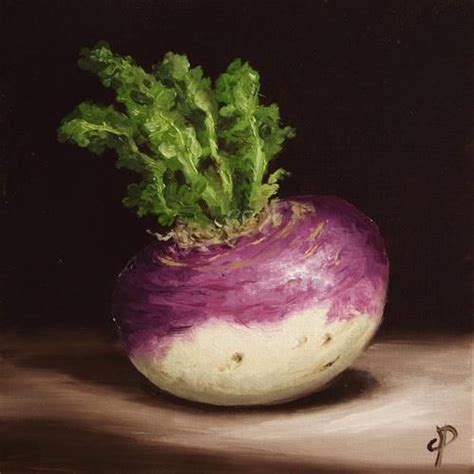 Daily Paintworks Original Fine Art Jane Palmer Vegetable Painting