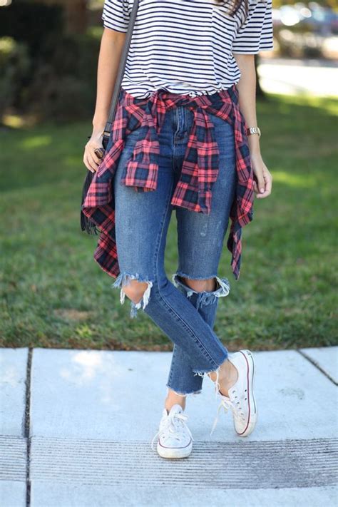 20 Style Tips On How To Wear Flannel Shirts This Fall Flannel Shirts