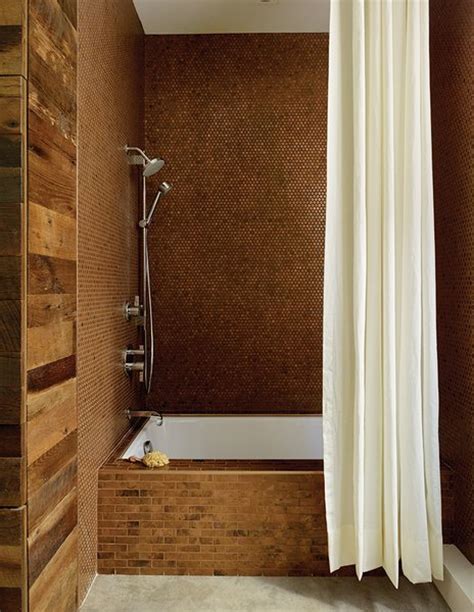 Bathroom Design Idea Copper Color Scheme Dwell
