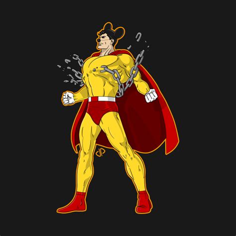 Mighty Man Superman T Shirt Teepublic