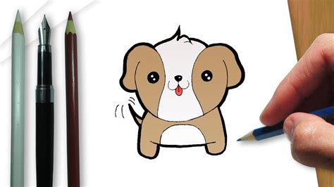 Cómo Se Dibuja Un Perro Figuras De Como Dibujar Un Perro Sentado