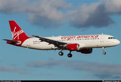 N854va Virgin America Airbus A320 214 Photo By Kmco Spotter Id 424711