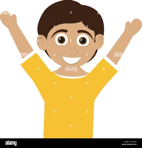 Happy Smiling Boy Icon Image Stock Vector Image And Art Alamy