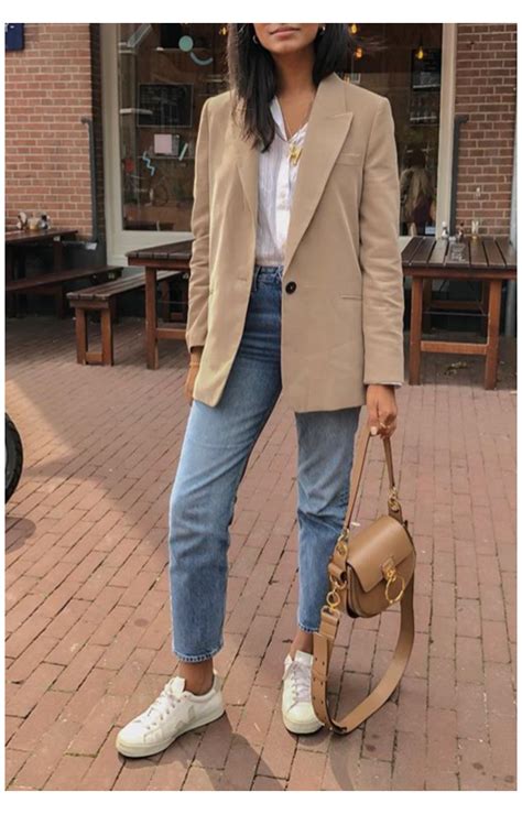 Long Blazer Outfit Casual Chic Mode Femme Casual Chic Avev Un
