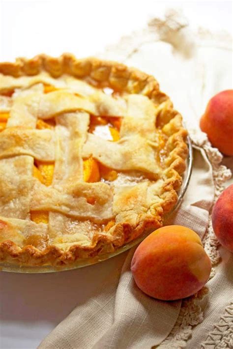 Fresh Peach Pie Recipe Grandbaby Cakes Peach Pie Recipes Peach