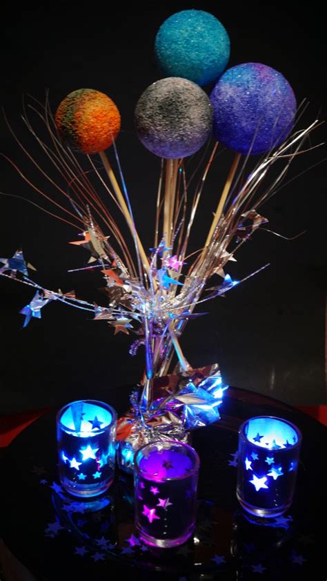 Need some outer space decorations? Best 25+ Star centerpieces ideas on Pinterest | Star party ...