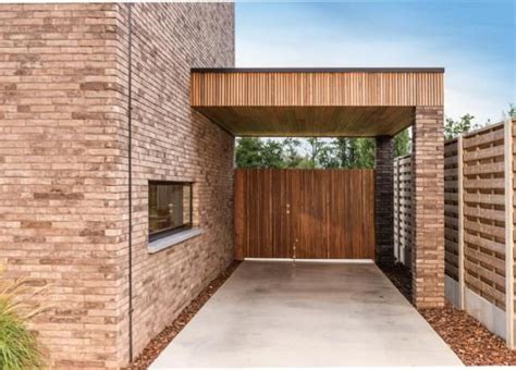 For many upgrades and latest news about (pinterest modern carports) photos, please kindly follow us on twitter, path, instagram and google plus, or you mark this page on book mark section, we try to offer you update regularly with fresh and new pictures, love your surfing, and find the ideal for you. Carport in Padoek | Carport ideeën, Carport, Tuinhuizen