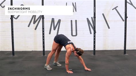 Inchworms Crossfit Movement Library Youtube