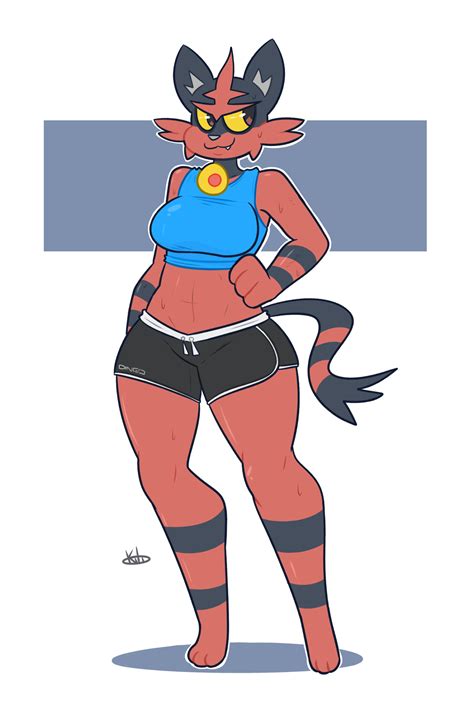 Fitness Torracat By Kilinah Pokémon Sun And Moon Know Your Meme