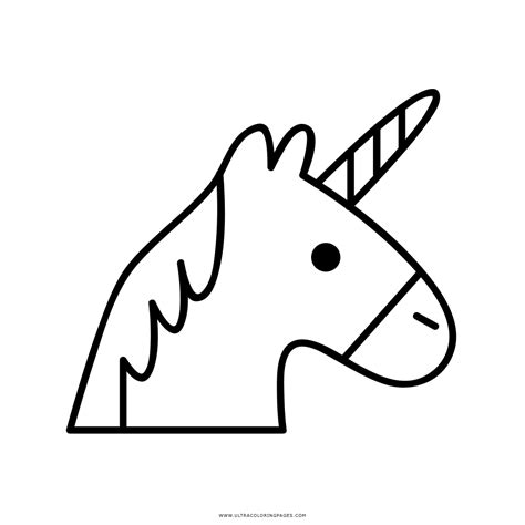 Dibujo De Unicornio Para Colorear - Ultra Coloring Pages