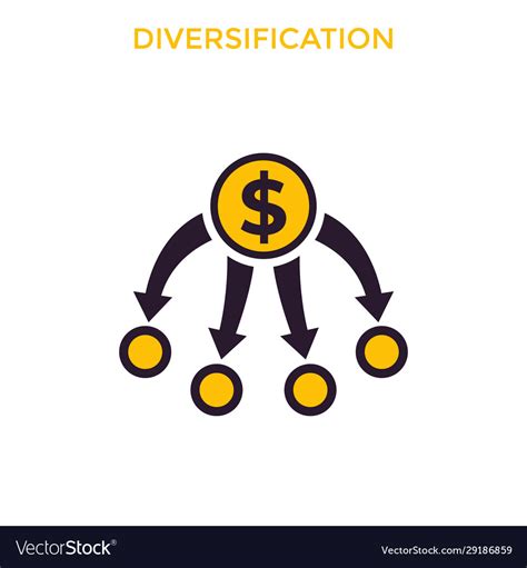 Diversification Diversified Portfolio Royalty Free Vector