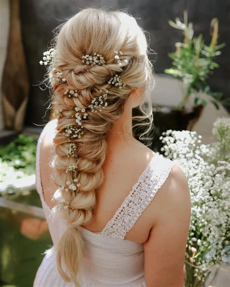 Country Wedding Braided Hairstyles