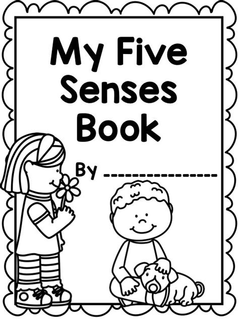 The children move from tray to tray to use the. The Five Senses {Printable worksheets, mini book ...