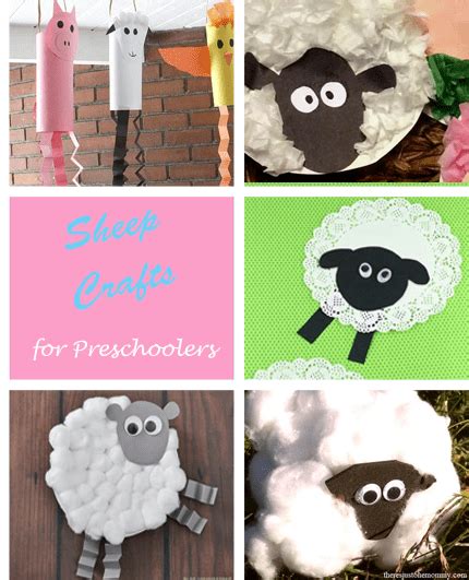 31 Fun Sheep Crafts For Preschoolers Easy Cute Lambs A Crafty Life