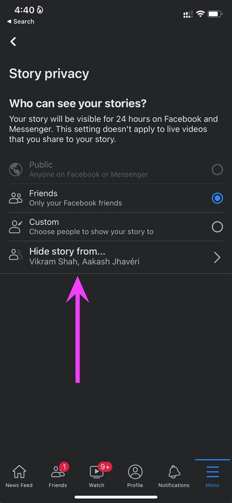 How To Hide Story From Someone On Facebook Guiding Tech