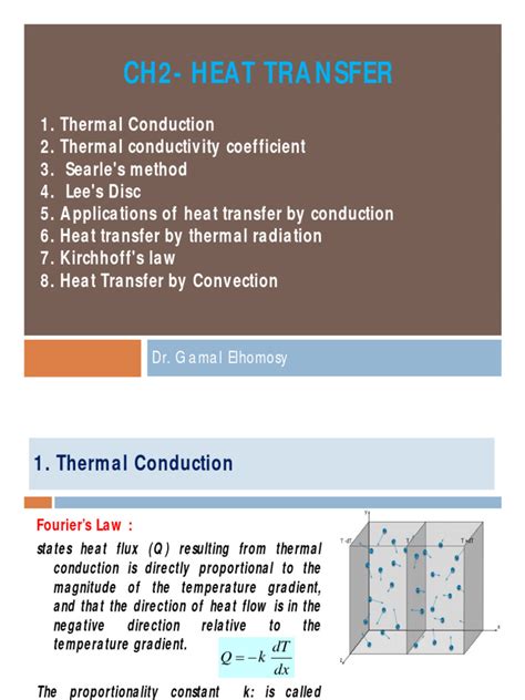 Ch2 Heat Transfer 2 Pdf Convection Thermal Conduction