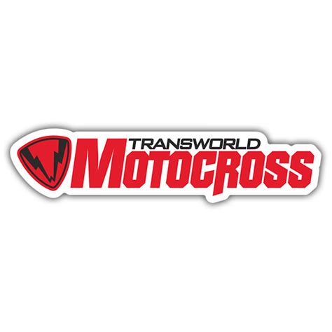 Sticker Transworld Motocross Logo