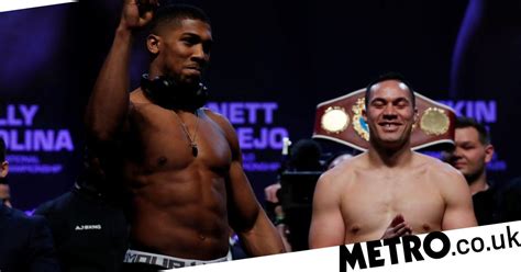 Weigh In Anthony Joshua Explains Lightest Weight For Four Years