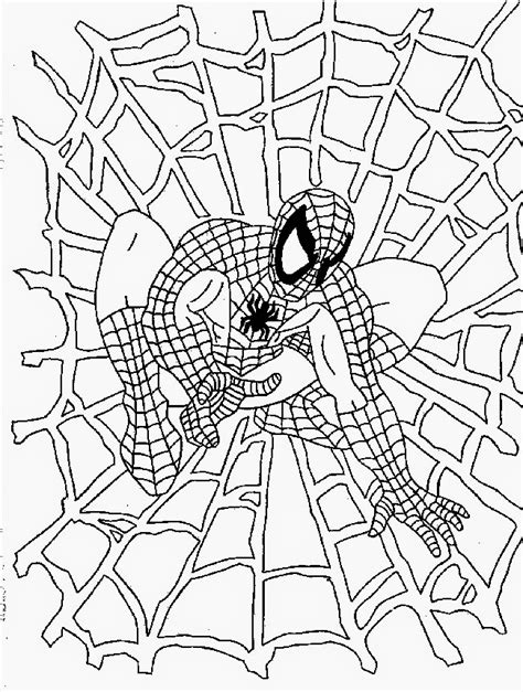 Spiderman coloring page for your kid download print. Coloring Pages: Spiderman Free Printable Coloring Pages