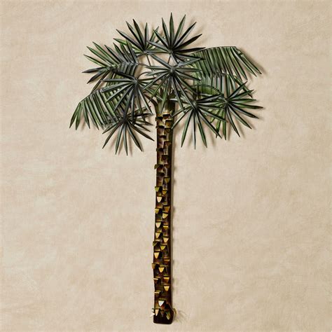 We've created a 21st century canvas that's sturdy, magnet mounted, and durable. Paradise Palm Tree Tropical Metal Wall Art