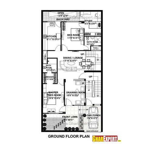 House Plan For 20 Feet By 60 Feet Plot House Plan Ideas