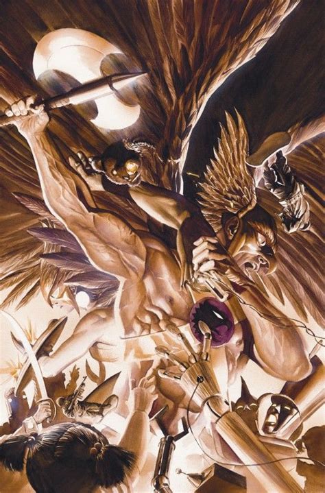 Hawkman By Alex Ross Alex Ross Hawkman Comic Art