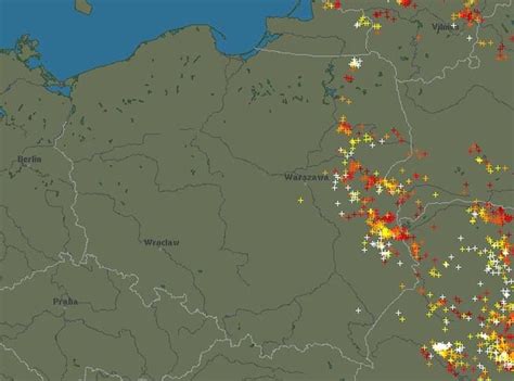 [radar burzowy, mapa burzy, mapa gdzie jest burza dzisiaj? Mapa burzowa - GDZIE JEST BURZA? Gdzie są burze w Polsce ...