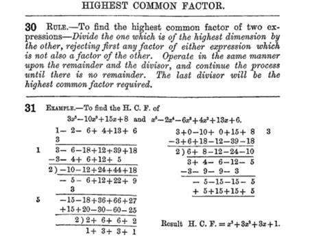 Soft Question Confusion On Finding The Highest Common Factor Between