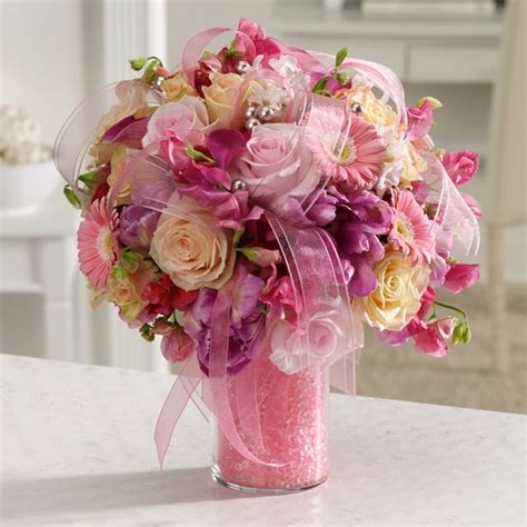 Dearest Pink Posh Bouquet Xaviers Flower Shop Fall River