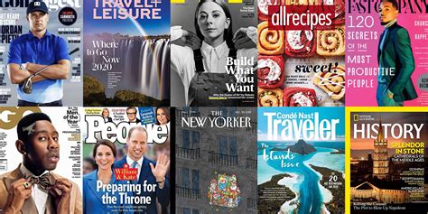 Score Annual Print Magazine Subscriptions From Under 4 Today Only At
