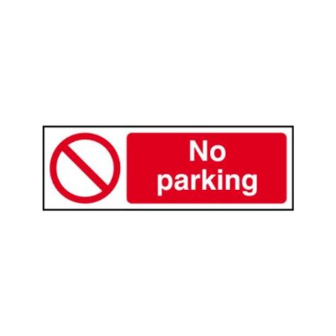 Just like these, you can make your own personalized banners. Horizontal No Parking Signs