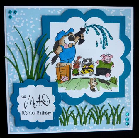 For instance, their hobbies, favorite colors, and others. S365 Hand made Birthday card using TimTim digi stamp ...