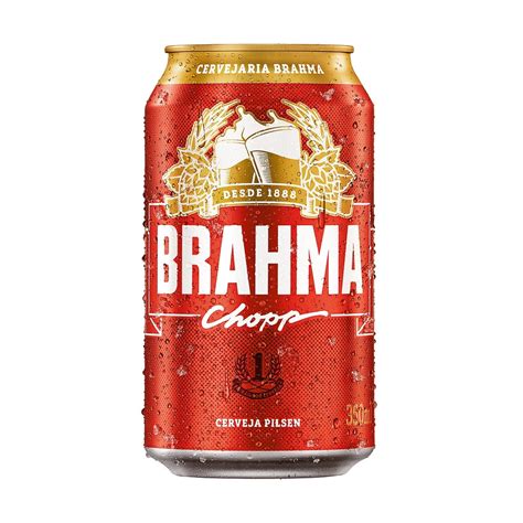 Cerveja Brahma Chopp Pilsen 350ml Lata