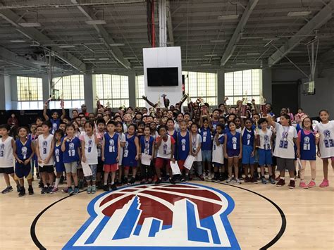 Jr Nba Basketball Camp At Basketball City Chinese American Planning