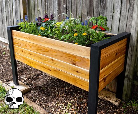 How To Make A Diy Raised Planter Box 14 Steps With Pictures Instructables
