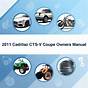 2011 Cadillac Cts Owners Manual Pdf