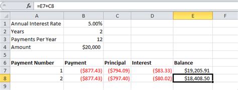 Loan Amortization Schedule In Ms Excel Tech Support
