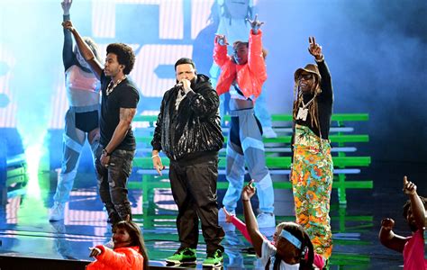 Watch Dj Khaled Bring Out Lil Wayne Lil Baby Migos And More For Nba